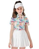 Algopix Similar Product 3 - Soneven Girls Short Sleeve Golf Polo