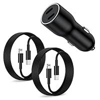 Algopix Similar Product 6 - iPhone 14 13 Car Charger Apple MFi