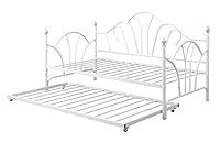 Algopix Similar Product 18 - Benzara Twin Metal Trundle, White