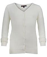 Algopix Similar Product 14 - Girls Cardigan in Cream 9-10 Years