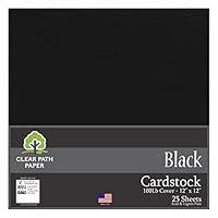 Algopix Similar Product 2 - White Cardstock  12 x 12 inch  65Lb