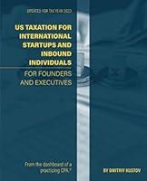 Algopix Similar Product 11 - US Taxation for International Startups