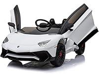 Algopix Similar Product 1 - Mini Moto Lamborghini 12V White 24Ghz