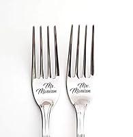 Algopix Similar Product 10 - Engraved Stainless Steel Flatware Set