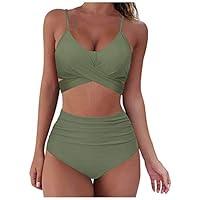Algopix Similar Product 9 - OutTop Womens High Waisted Bikini