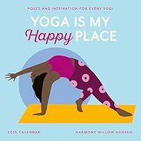 Algopix Similar Product 9 - Yoga Is My Happy Place Wall Calendar