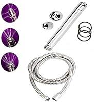 Algopix Similar Product 1 - Yeoubi 3 Heads Aluminum Enema Shower