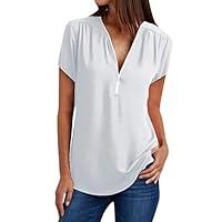 Algopix Similar Product 12 - HunYUN Womens Casual Tops Shirt Summer