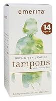 Algopix Similar Product 19 - Emerita Organic Cotton Tampons 