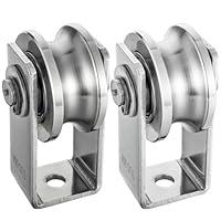 Algopix Similar Product 13 - SHINICO Cable Pulley Wheel Stainless