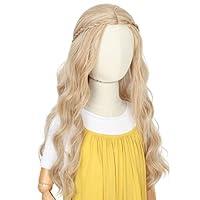 Algopix Similar Product 2 - Koonfan Blonde Cosplay Wig for Kids