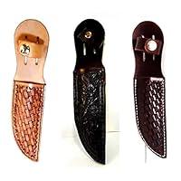 Algopix Similar Product 10 - LEATHER Handmade SHEATH for upto 5