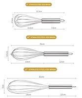 Algopix Similar Product 9 - Wire Whisks  Extra Strength Stainless