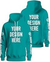 Algopix Similar Product 6 - Custom Hoodie Design Your Own Unisex