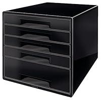 Algopix Similar Product 8 - Leitz Cube 5 Drawer Desk Organizer