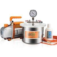 Algopix Similar Product 3 - BACOENG 1 12 Gallon Vacuum Chamber Kit