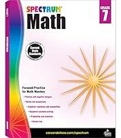 Algopix Similar Product 9 - Spectrum 7th Grade Math Workbooks Ages