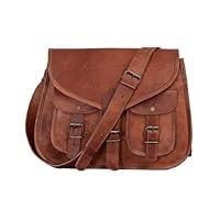 Algopix Similar Product 9 - 14 Inch Leather Purse Women Shoulder