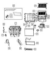 Algopix Similar Product 8 - Mopar Genuine Heater Core 5191347AC