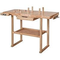 Algopix Similar Product 17 - TecTake Workbench 117 x 475 x 83 cm
