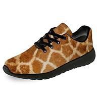 Algopix Similar Product 19 - bakei Womens Mens Giraffe Print Shoes