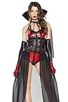Algopix Similar Product 3 - Music Legs bloody Vixen Vampire Costume