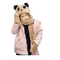 Algopix Similar Product 3 - QCHOMEE Kids Baby Cartoon Winter Hats