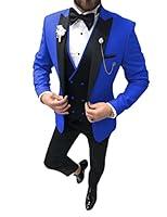 Algopix Similar Product 17 - SHUZHXLZANGY Prom Tuxedos for Men 2024