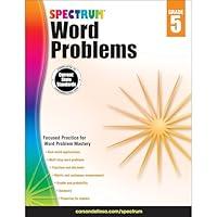 Algopix Similar Product 12 - Spectrum Math Word Problems Grade 5