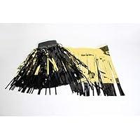 Algopix Similar Product 1 - VICTORY CORPS Black and Gold Fringe