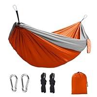 Algopix Similar Product 11 - WANGXIA Colored Hammock Outdoor Camping