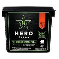 Algopix Similar Product 17 - Hero Clean Laundry Detergent PACS