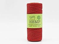 Algopix Similar Product 20 - Crafasso Hemp Twine Cord Spool 205ft red