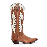 Algopix Similar Product 16 - KVZFNZ Womens Cowboy Boots Mid Calf