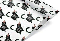 Algopix Similar Product 7 - Funny Black Cat Butt Merry Catmas