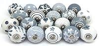 Algopix Similar Product 2 - Hand Painted Ceramic Pumpkin knobs