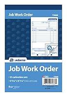 Algopix Similar Product 20 - Adams Job Work Order Book 3Part