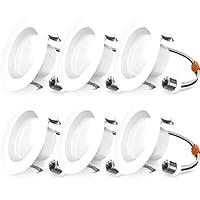 Algopix Similar Product 18 - Sunco 6 Pack LED Recessed Lighting 4