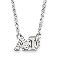 Algopix Similar Product 12 - LogoArt Alpha Phi Medium Pendant