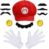 Algopix Similar Product 9 - Humairc Super Bros Hats Accessories Set