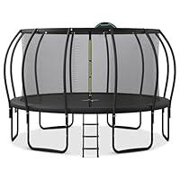 Algopix Similar Product 2 - Merax 14 FT Round Trampoline with
