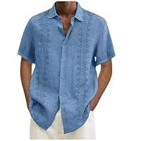 Algopix Similar Product 3 - Mens Hawaiian Short Sleeve Shirts