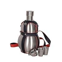 Algopix Similar Product 2 - 64 Oz Stainless Steel gourd Wine Flask