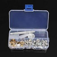 Algopix Similar Product 17 - by CHILUVU  15set 10mm Snap Fastener