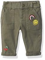 Algopix Similar Product 18 - Gymboree Baby Girls Woven Crop Pant