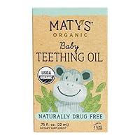 Algopix Similar Product 3 - MATYS Organic Baby Teething Oil, 0.75 FZ