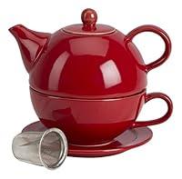 Algopix Similar Product 13 - Omniware 5 Piece Tea For One Teapot Set