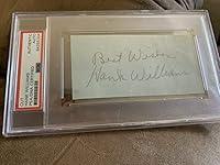 Algopix Similar Product 11 - Hank Williams Sr Signature Autographed