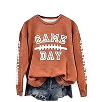 Algopix Similar Product 3 - Fall Shirts for Women 2024 Football