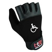 Algopix Similar Product 8 - BTR BORN TO RACE Wheelchair Gloves for